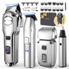 Jack ＆ Rose Hair Clippers Set for Men Professional, Cordless