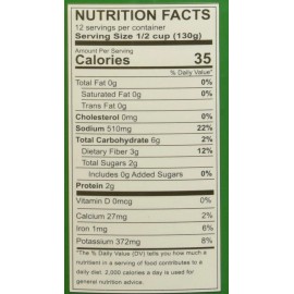 Whole Extra Small Artichoke Hearts, 60-70 Count, 5 Lb 8 Oz(2.5 kg) Can