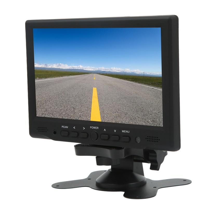 7in TFT LED Monitor VGA AV DC HD Multimedia Interface