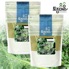 [토종마을]국산 케일분말 300g X 2개 [Native Village] Domestic Kale Powder 300g X 2 Packs