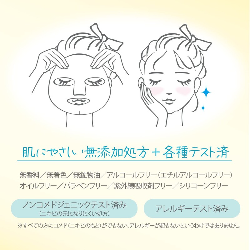 KOSE Clear Turn Sorry Skin Kininal Mask Face Pack, Face