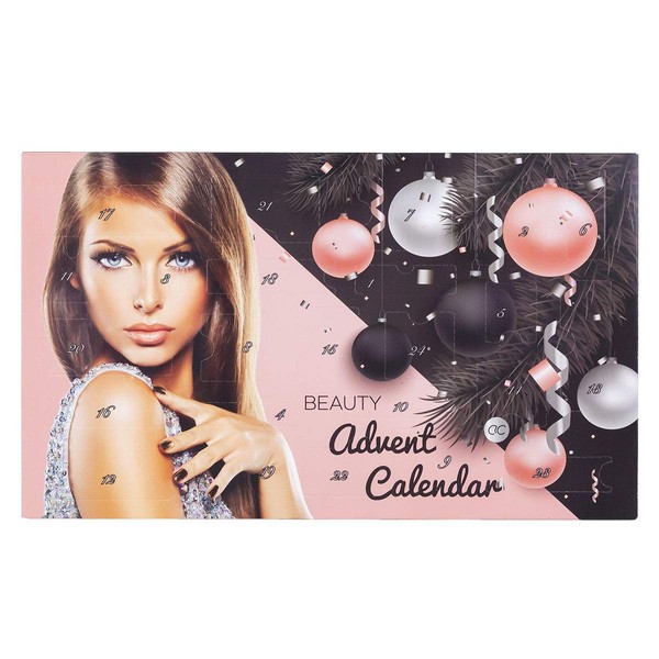 Accentra Advent Calendar Cosmetics for Women & Teenager Girls, Make-Up Set with 24 Makeup Products, Great Colours for Perfect Styling in Advent