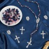 SUNNYCLUE 448Pcs Rosary Making Kits Rosary Charms Cross Charm Easter