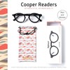 OPTIMUM OPTICAL Readers Glasses Spring-Mounted Hinges Scratch-Resistant Lenses Round Frame