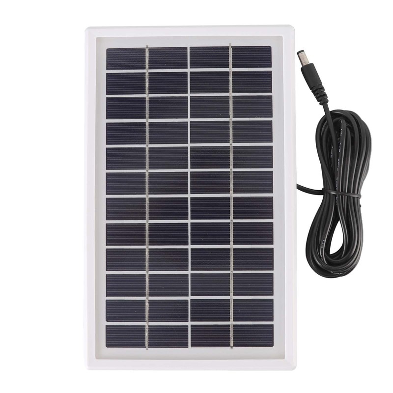 9V Solar Panel, High Efficiency Polysilicon Panel, Portable 3W Solar
