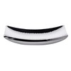 EDZARD Dallas Bowl (30 x 18 cm) Rectangular Hammered Stainless
