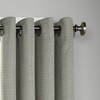 Eclipse Palisade Blackout Grommet Window Curtain, 52"x63", Sage