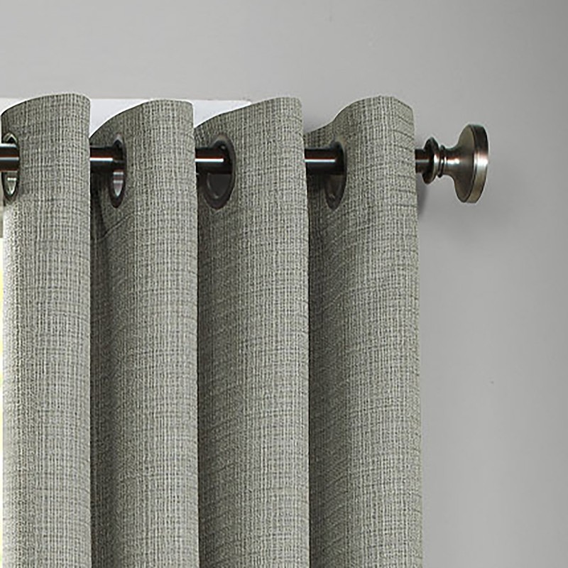 Eclipse Palisade Blackout Grommet Window Curtain, 52"x63", Sage