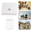 Wireless Doorbell Battery Free 86 Switch Plate 433MHz IP68 Waterproof