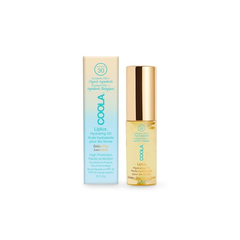 COOLA Liplux Hydrating Lip Oil SPF 30 (3.2 ml)