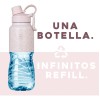 Termo Botella Termica 1.2 Lt Buffer Acero Inoxidable + Tapas