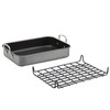 Rachael Ray Brights Hard Anodized Nonstick Roaster / Roasting Pan