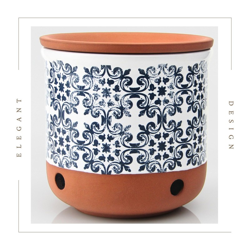 Okavango Ceramic Garlic Keeper - garlic keepers - garlic storage