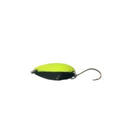 Paladin Trout Spoon 2.7 cm 2.5 g for Spin Fishing for Trout, Trout Blinker for Spin Fishing, Blinker for Trout, Colour: Dark Green/Yellow/Dark Green