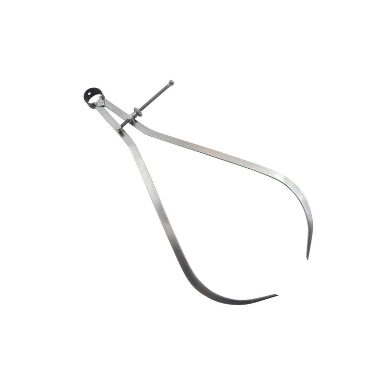 Taytools 467993 Toolmaker's “Yankee” Spring Outside Calipers OD Dividers, Solid