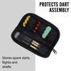 Mayoii Darts Case - Holds 3 Darts, Portable & Durable