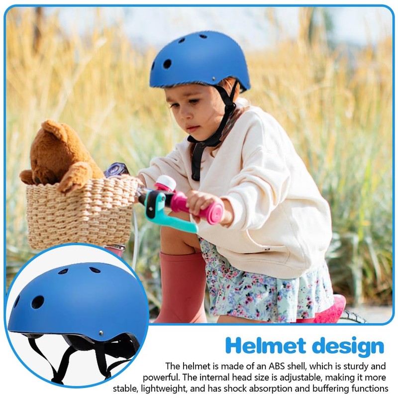 Udbrud Children's Protective Gear Set, Knee Pads 7-in-1 Set, Shockproof
