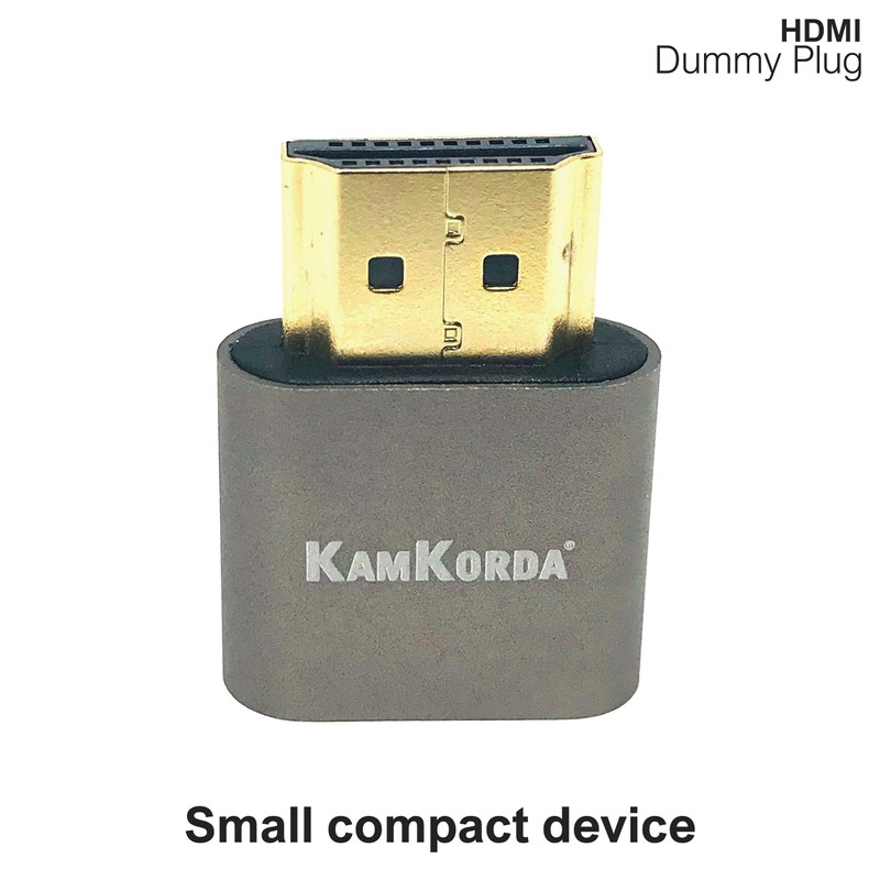 KamKorda 4K HDMI Dummy Plug | HDMI Connector | Dongle