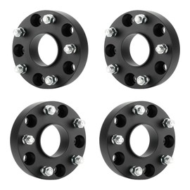 4pcs 5x5.5 Hubcentric Wheel Spacers with 77.8mm Bore for 2002-2010 Do-dge Ram 1500, 2006-2009 Aspen, 2005-2011 Dodge Dakota, 2004-2009 Durango, 9/16-18 Studs 1.5 inch (38.1mm) Thickness 5 Lugs Adapter