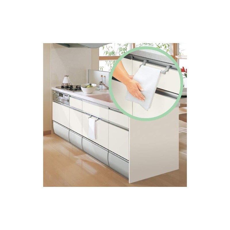 Clean Up Line Handle Towel Rack [ZKHTEN-K] (For Racuela)