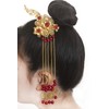 Donaly Kanzashi Hair Ornament, Asian Taste, Set of 2, Women’s