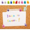 Pins for Pin Board, Pack of 30 Creative Push Pins