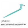 uxcell Craft Cutting Tools, 360 Degree Rotating Blades Stainless Steel