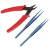 Repair Tweezers Pliers Accurate Electronic Electrician Tool Kit for Mobile