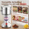Moongiantgo Grain Mill Grinder Electric 500g Commercial Spice Grinder 2500W