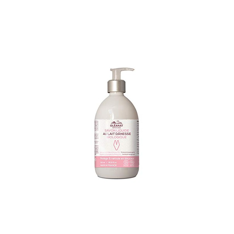 Oléanat Organic Liquid Soap with Asses 'Milk 500 ml