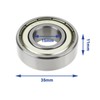 OTOTEC Pack of 6 6202Z Saw Bearing Guide Bearings Compatible