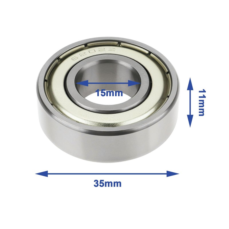 OTOTEC Pack of 6 6202Z Saw Bearing Guide Bearings Compatible