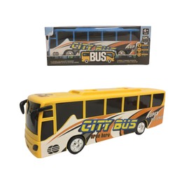 Bus Toy for Children Lights Sounds Movement Bus Urban Bus Toy Lights Sounds Movement Bump & Go Bus Toy Goes When Encountered An Obstacle Change Direction Pullman Game