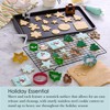 Chicago Metallic 12 Piece Holiday Baking Set, For Making Cookies,