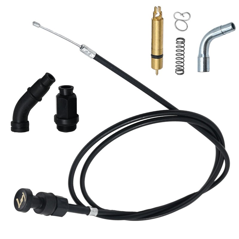 Vkinman 17950-HN0-A12 Carburetor Choke Cable and Starter Valve Plunger Kit