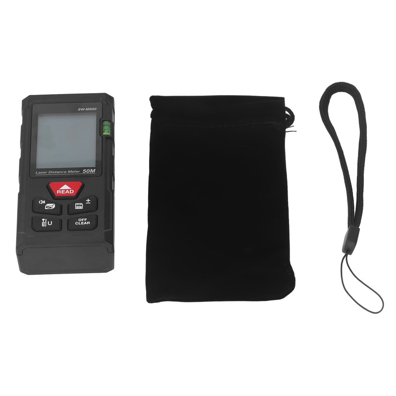 Laser Measure Distance Meter 50m Digital Display Tool for Construction