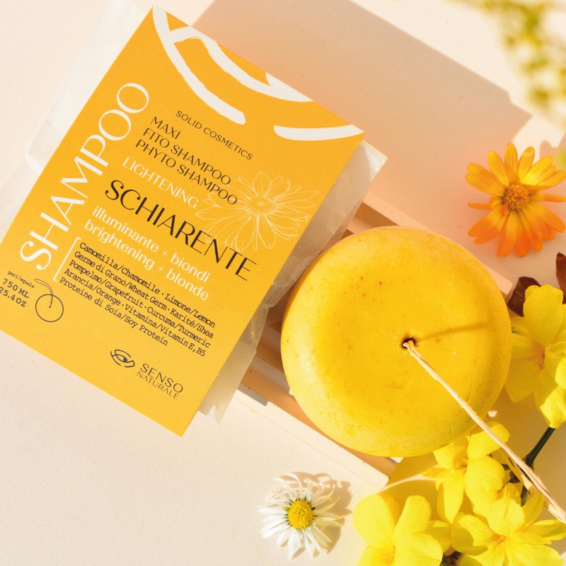 Senso Naturale Firm Shampoo Brightening and Radiant for Dull Hair,