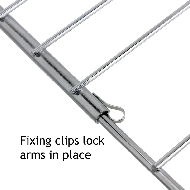 SPARES2GO Universal Adjustable Extendable Small Mini Oven Shelf for Caravan/Motorhome