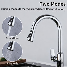 Kitchen Faucet Head Replacement for American Standard M950242-0020A Pull Down Hand Sprayer, 1.8 GPM Sink Faucet Head, Chrome