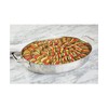 All-Clad Stainless Steel 15" Oval Baker with Pot Holders