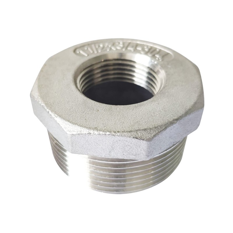 LOZOME 1-1/2" Male x 3/4" Female Thread Reducer Bushing Pipe