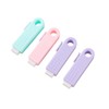 4 Pcs Retractable Eraser Soft Colors Push-Pull Rubber Eraser Sliding