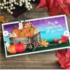 3D Shopping Cart Metal Die Cuts for Card Making,Christmas Pumpkin