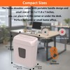 bonsaii Bonsaii Compact Design for Business Paper Shredder, 6-Sheet Cross-Cut,