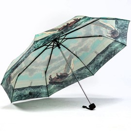 LUCKYWEATHER Mini Women's / Men's Pocket Umbrella Breezing Up I Pocket Umbrellas Small and Stable and High-Quality Workmanship I Umbrellas with UV Protection