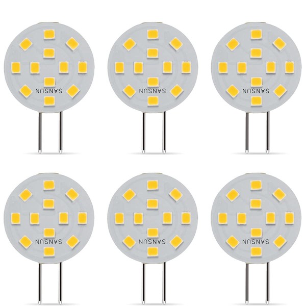 SANSUN SANSUN G4 LED Bulbs 2W Equivalent to 20W Halogen,