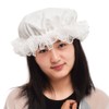 BLESSUME Women's Colonial Mob Hat White