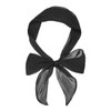 Allegra K Women's Ribbon Scarf, Neckerchief, Solid, Thin Belt, Hair