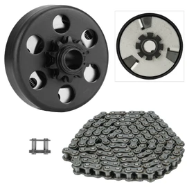 Centrifugal Clutch, Go Kart Clutch 3/4 Bore 10T with #40 41 420 Chain 12.7mm pitch for Mini Bike, Go Kart, predator 212, Lawnmower and Honda GC GX 2-6.5HP Engine GC160 GC190 GX120 GX140 GX160 GX200
