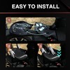 Rider Driver Seat for Can Am Ryker Black Wide And